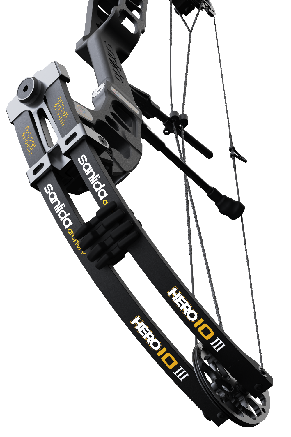 Спортивный блочный лук Sanlida Hero X10 III ver 3.0 37''
