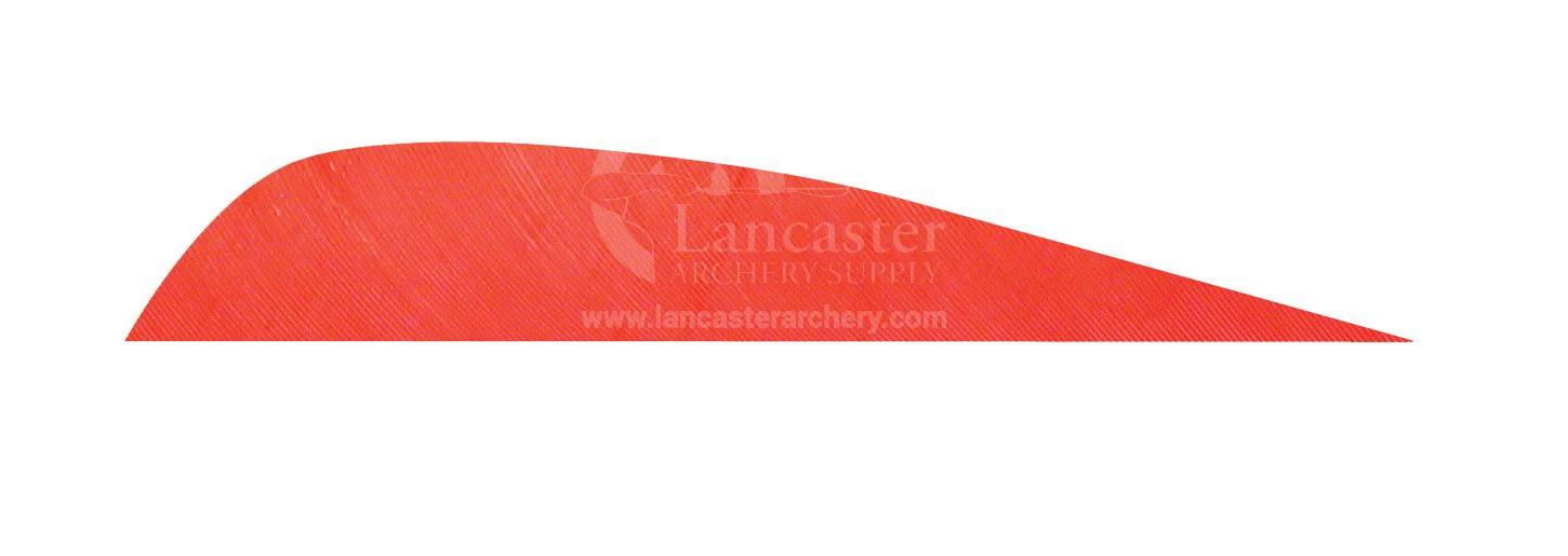 Оперение натуральное GATEWAY 3" Parabolic 50 шт красное