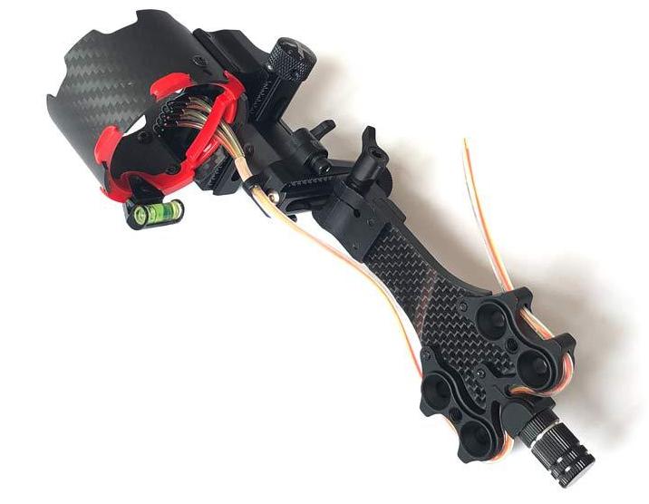 Прицел для блочного лука AXT Carbon Micro 5 pin