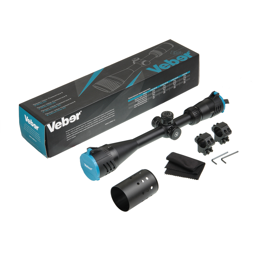 товар Прицел Veber Пневматика II 6-24X44 AOE RG
