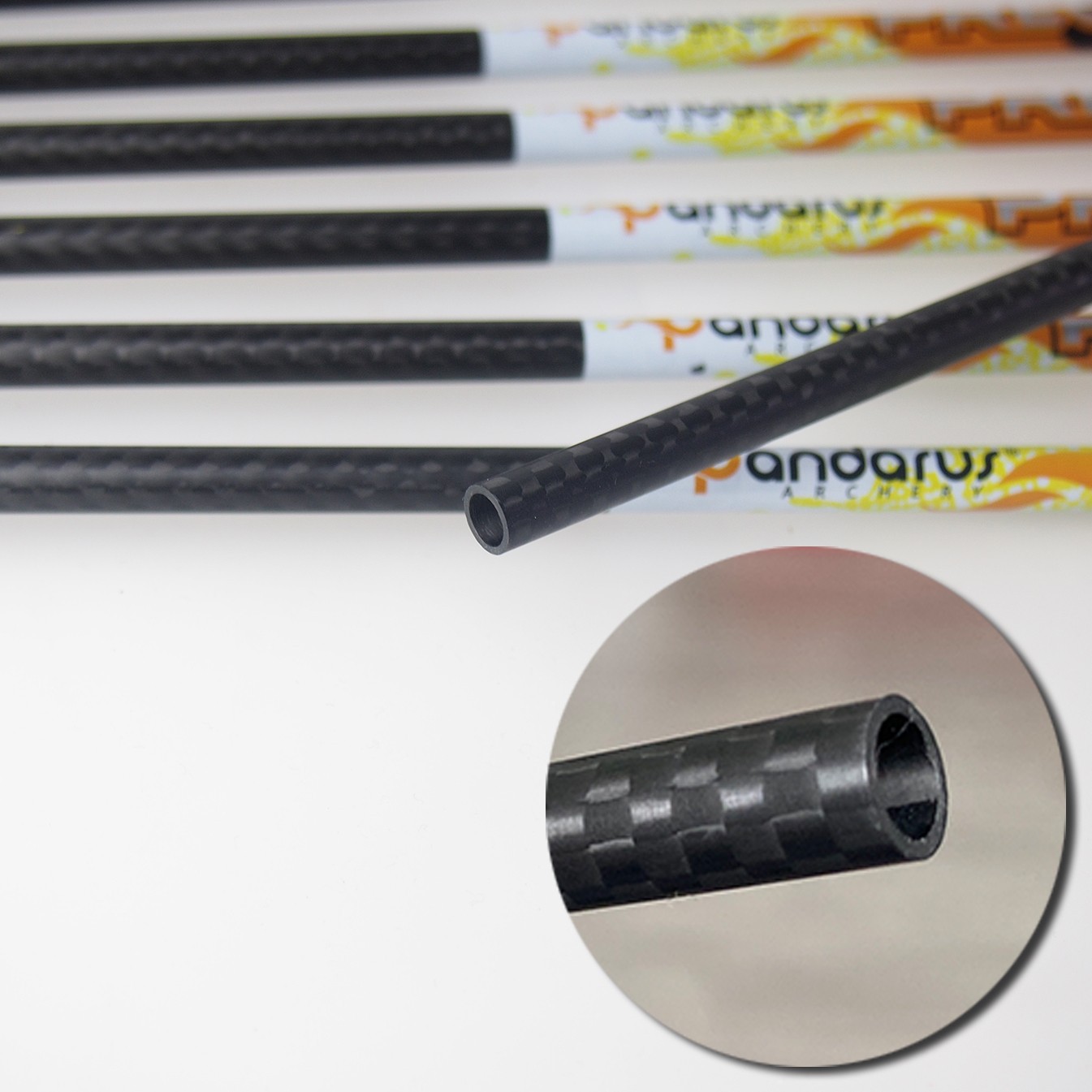 Стрела лучная карбоновая Pandarus Precision 3K Hunter