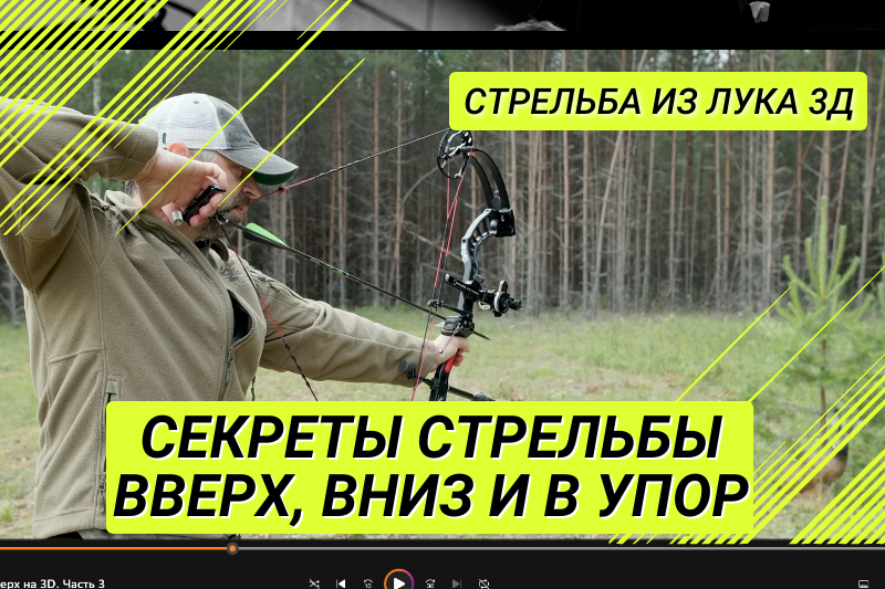 3Д Стрельба из лука: Часть 3 – Как стрелять вверх, вниз и в упор