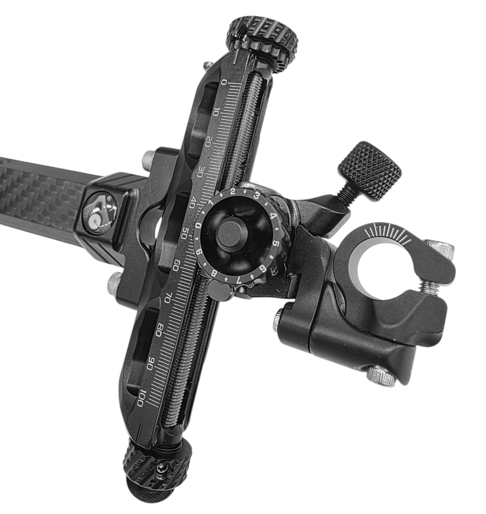 Прицел спортивный для блочного лука Axcel Achieve XP Carbon 9"