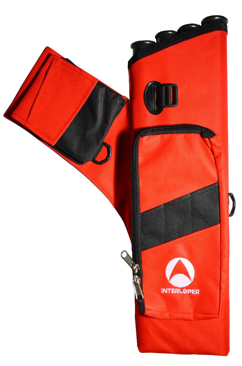 Колчан поясной advanced (красный)