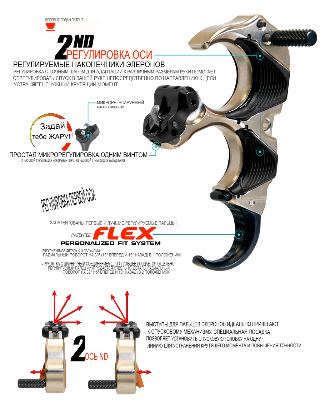 Релиз T.R.U. Ball Aileron HBC Flex (поворотный)