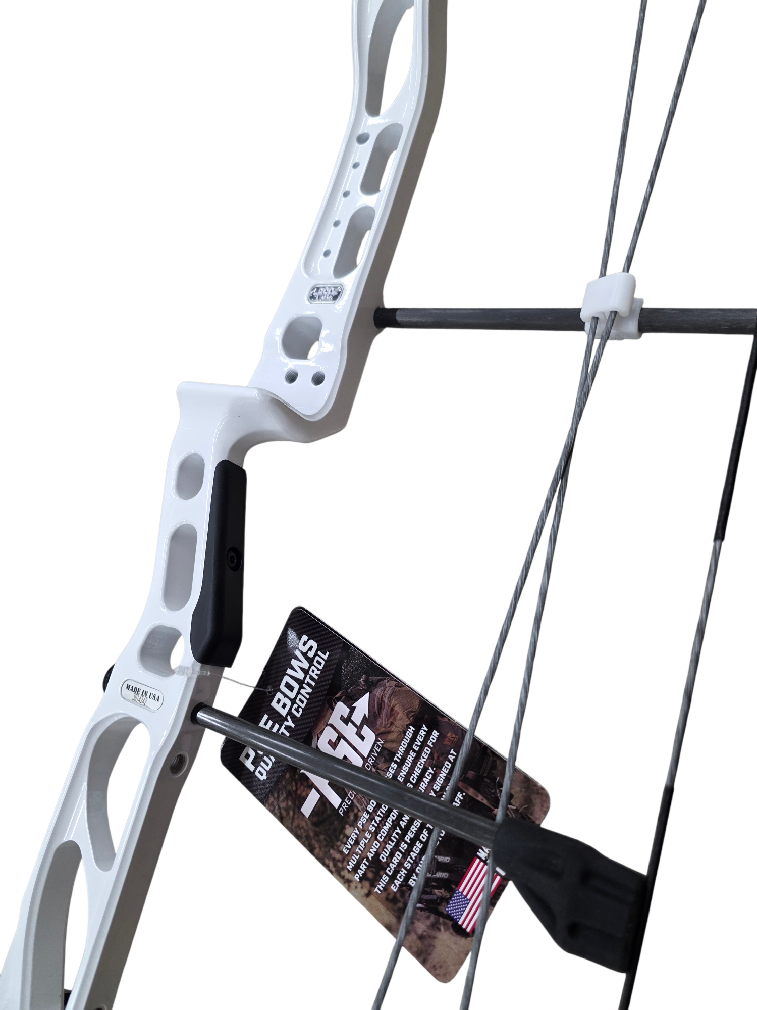 Лук блочный спортивный PSE Lazer X 2026 Белый 50 фунтов
