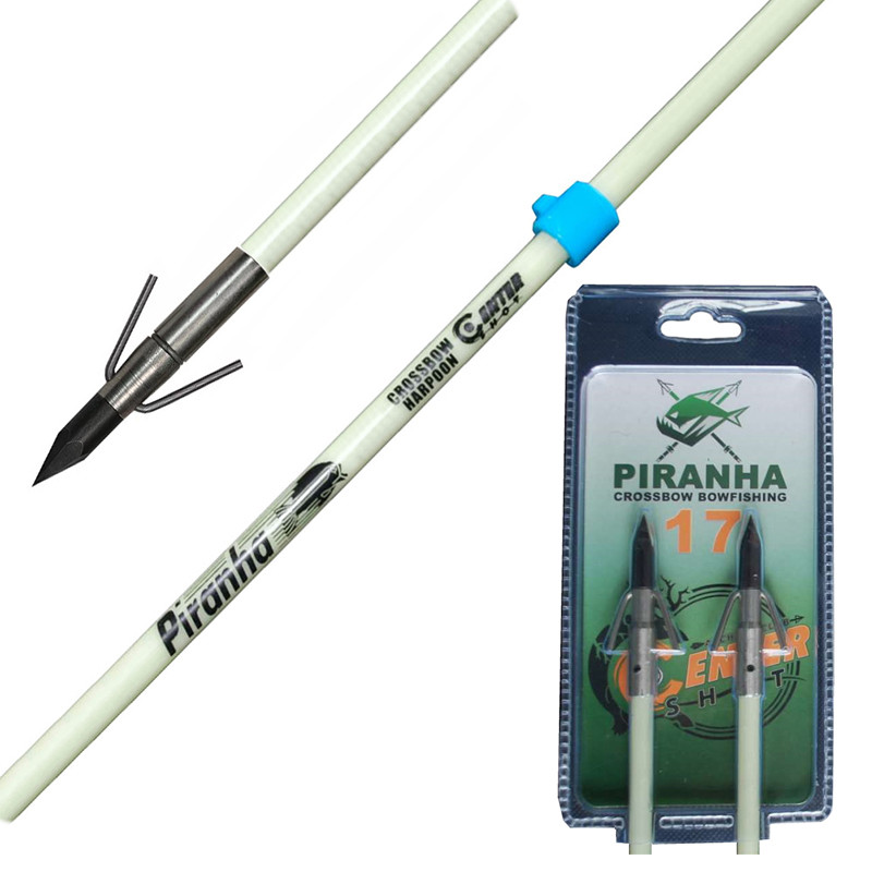 Гарпун для арбалета Пиранья 17" 2 шт
