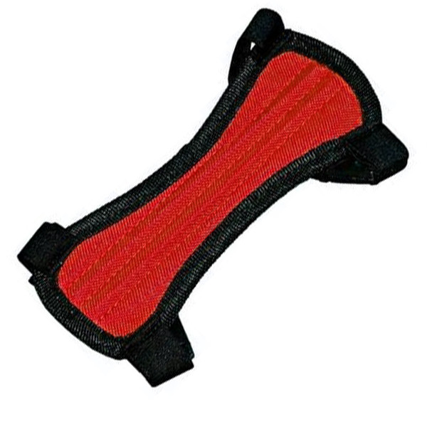 Крага кордура 17*6см красная