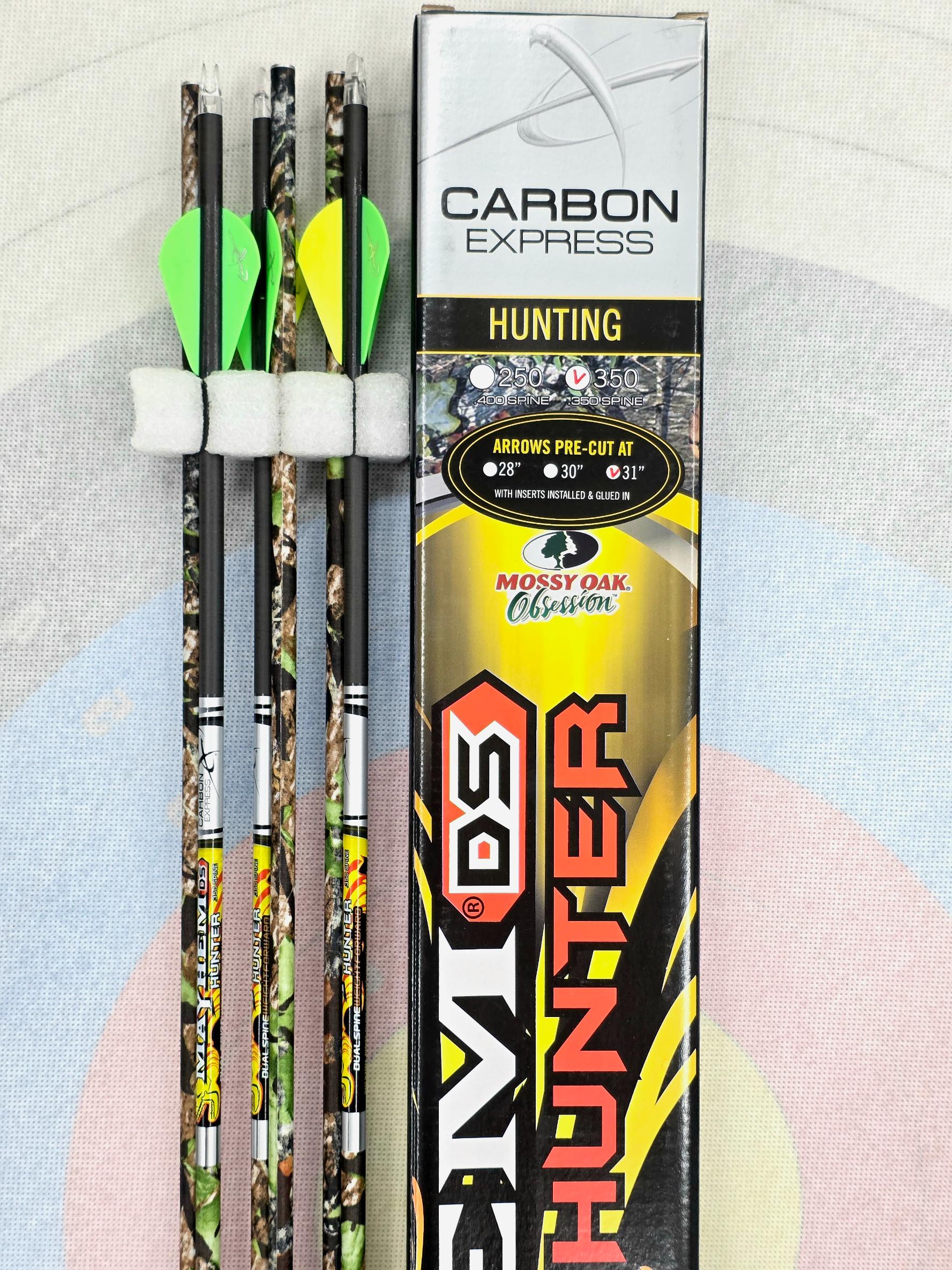 Стрела лучная Carbon Express Mayhem Hunter  DS 6 шт.