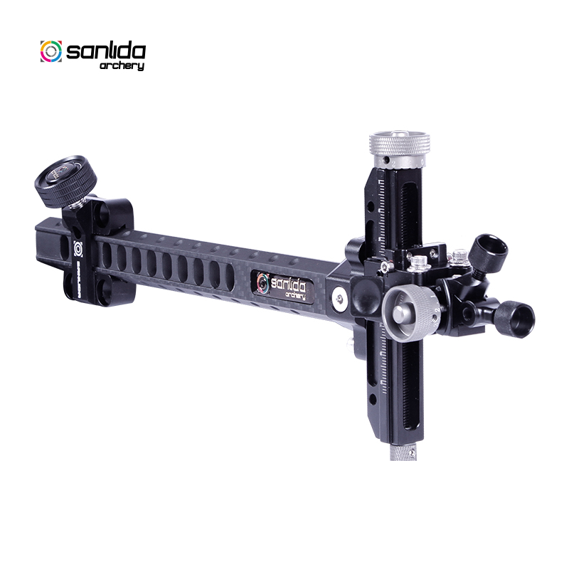 Спортивный прицел для блочного лука Sanlida Carbon X10 9" v2