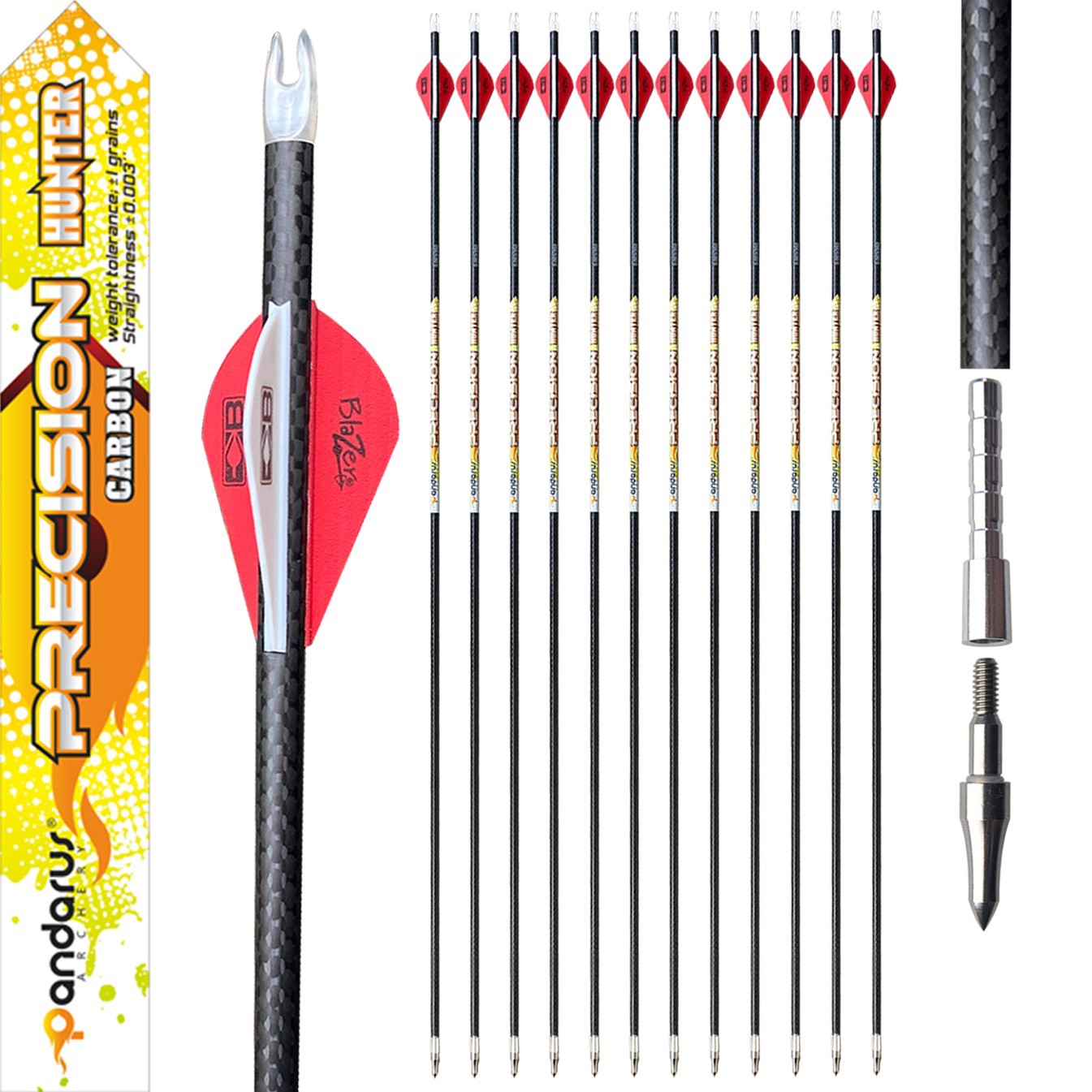 товар Стрела лучная карбоновая Pandarus Precision 3K Hunter