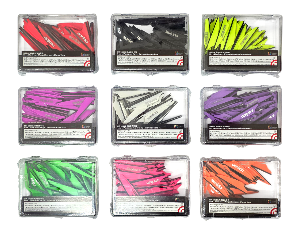 Оперение Sanlida Hero 10 Target Shield 1.75 (50 шт)