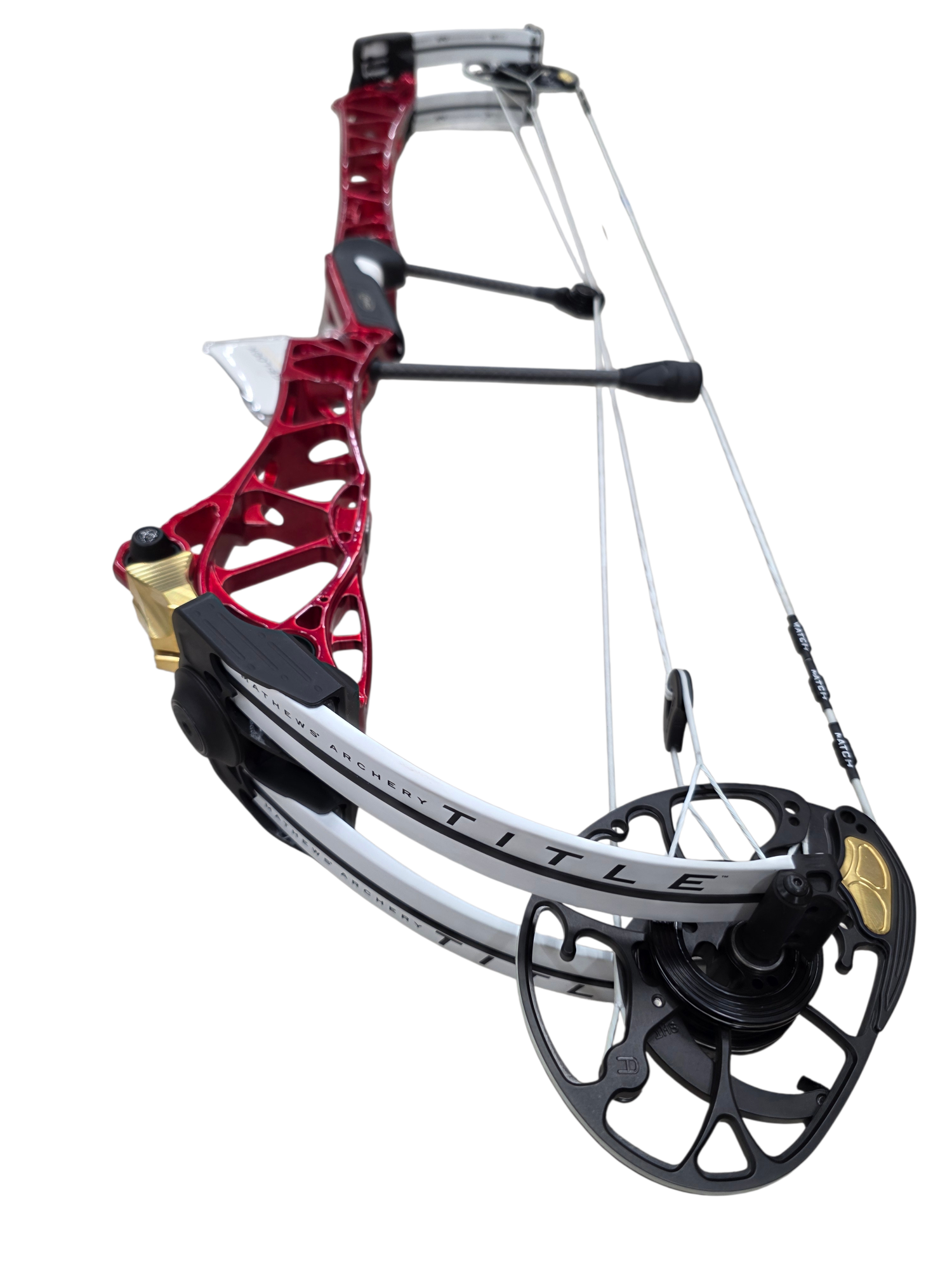 Лук блочный Mathews TITLE 40 Красный