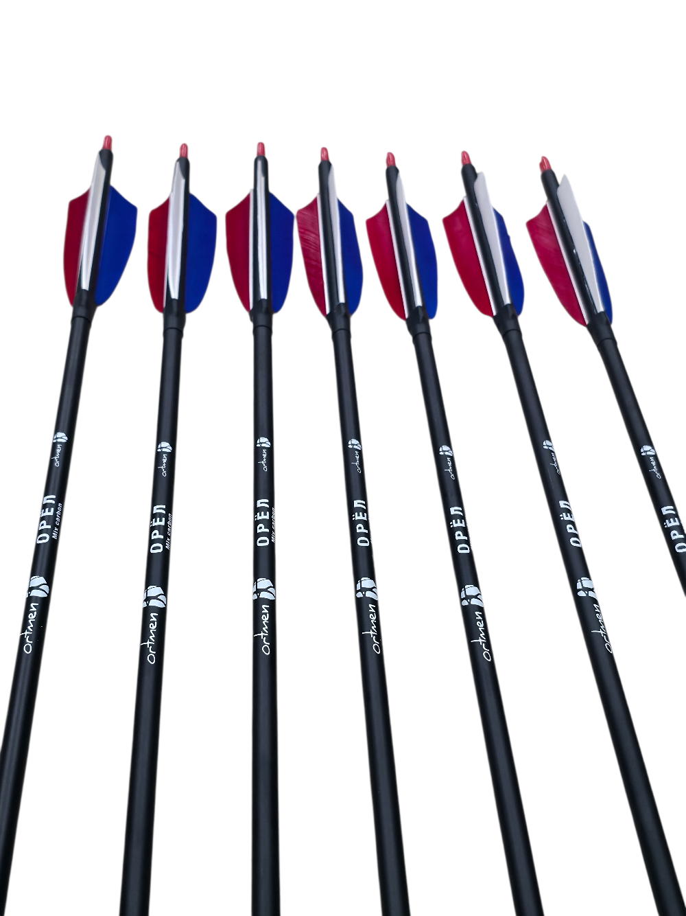 Стрела лучная Орёл натуральное оперение