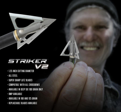 Наконечник G5 Striker V2 125grn 3 шт